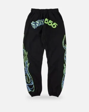 Spider 999 Club Spider Young Thug Tracksuit Black