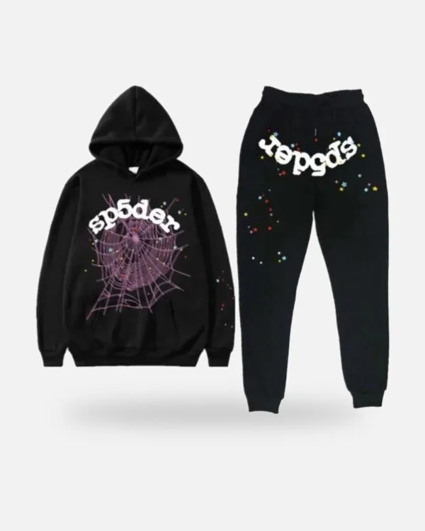Spider Canada Tracksuit Black