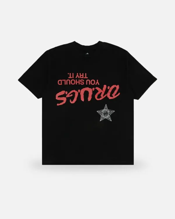 Spider Cactus Jack By Travis Scott Drxgs T-Shirt Black