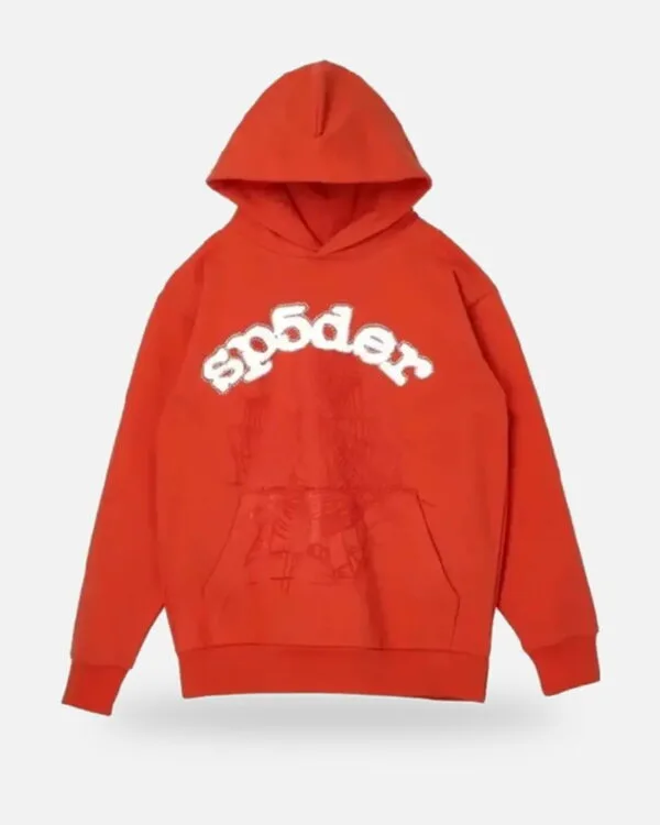 Spider Logo Tracksuit Orange
