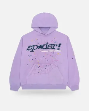Spider Acai Hoodie Purple, view 2