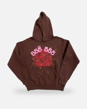 Spider Angel Number Tracksuit Brown