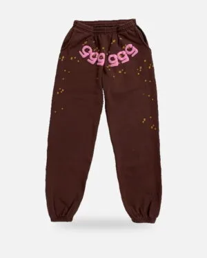 Spider Angel Number Brown Tracksuit