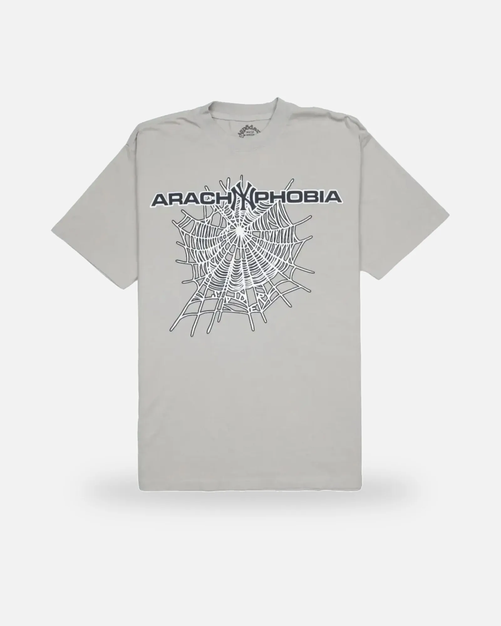 Spider Arach NY Phobia T-Shirt Gray (framed) Spider Arach NY Phobia T-Shirt Gray - Grey