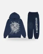 Spider Arach NY Phobia Tracksuit Navy, view 3