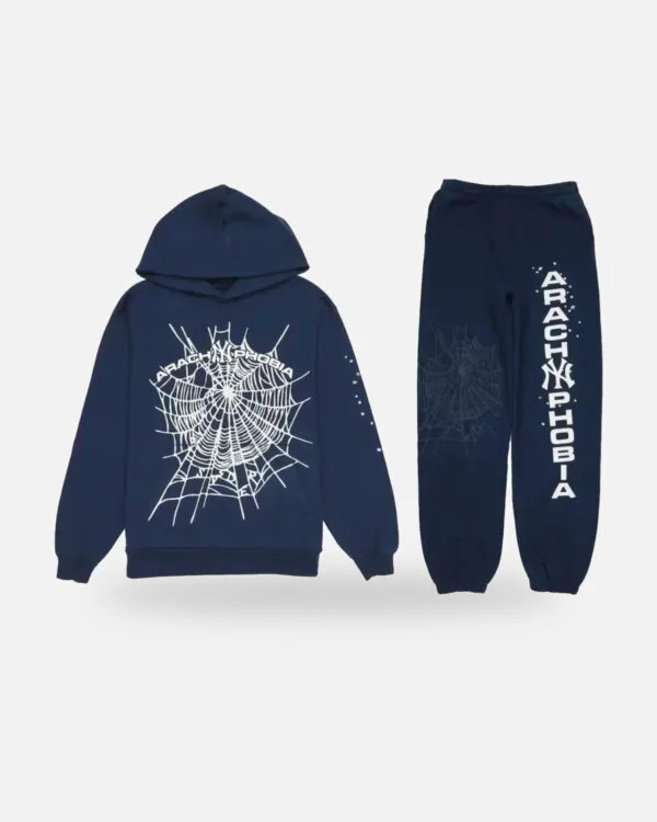 Spider Arach NY Phobia Tracksuit Navy, view 3