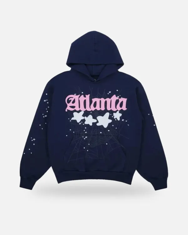 Spider Atlanta Hoodie Navy, view 2