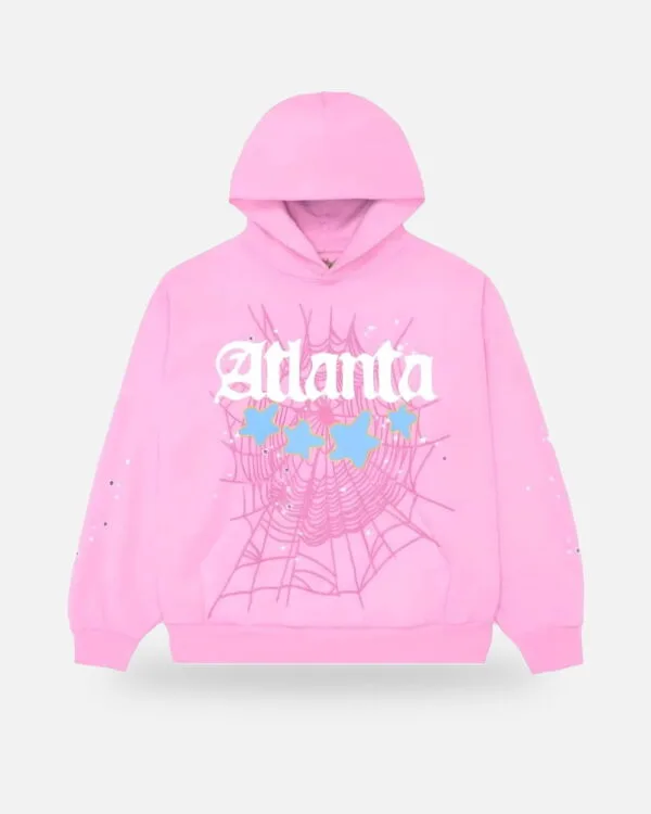 Spider Atlanta Hoodie Pink, view 2
