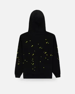 Spider Atlanta Star Print Hoodie Black