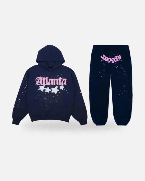 Spider Atlanta Tracksuit Navy, view 3
