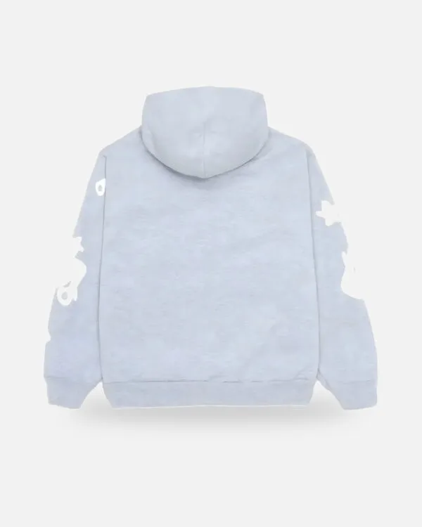 Spider Beluga Hoodie Heather Gray - Heather Grey
