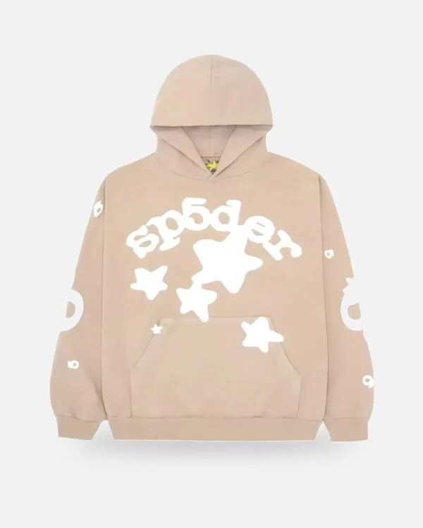 Spider Beluga Light Hoodie Brown