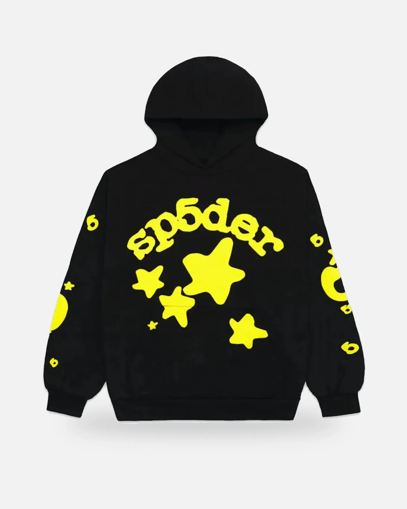Spider Beluga Onyxyellow Hoodie (framed) Spider Beluga Onyxyellow Hoodie