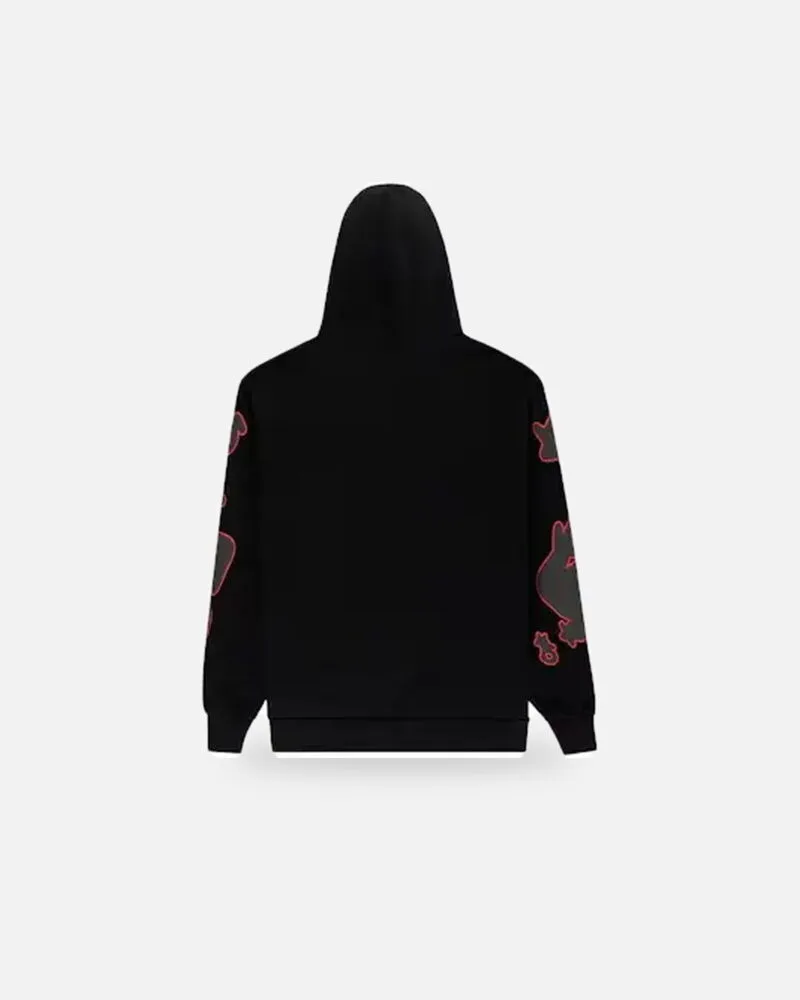 Spider Beluga Hoodie Black