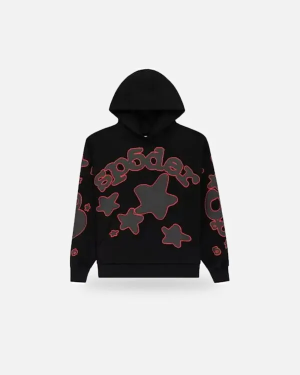 Spider Beluga Hoodie Black