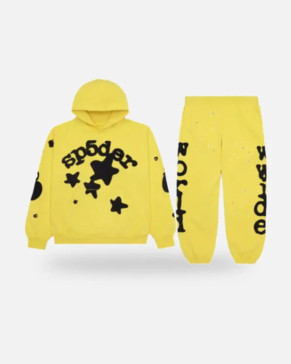 Spider Beluga Tracksuit Gold, view 3