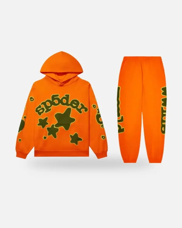Spider Beluga Tracksuit Orange, view 3