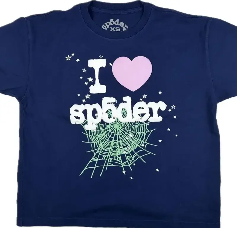Spider I Love T-Shirt, front view