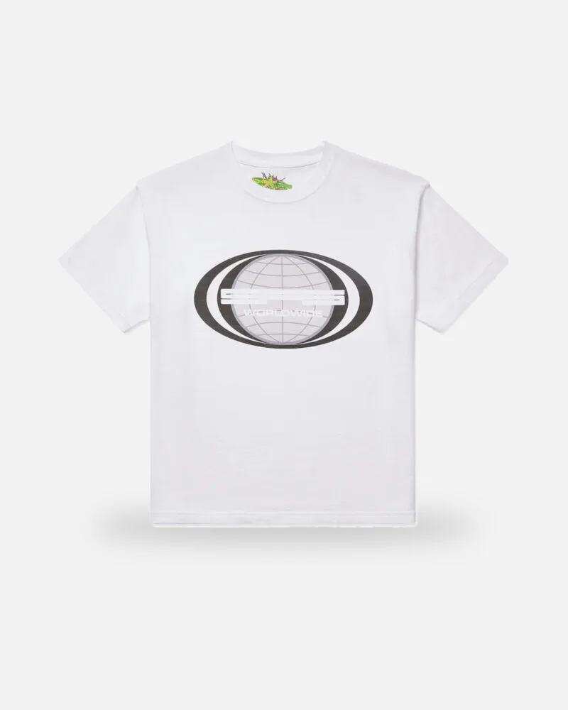 Spider Jumbo Globe T-Shirt White