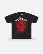 Spider Legacy Logo HW T-Shirt Black