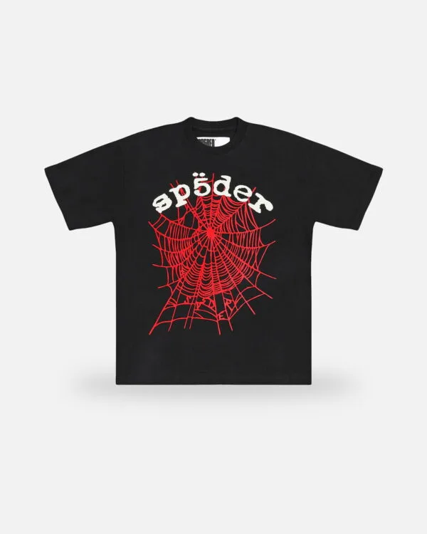 Spider Legacy Logo HW T-Shirt Black