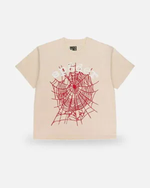 Spider Legacy Logo T-Shirt Nude