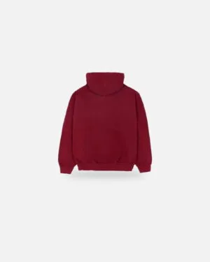 Spider Logo Hoodie Maroon, view 2