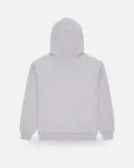 Spider Logo Sleeve Zip Red Hoodie Gray - Grey