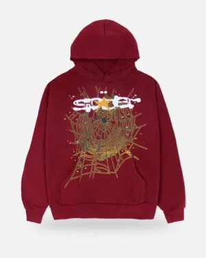 Spider Logo Tracksuit Maroon