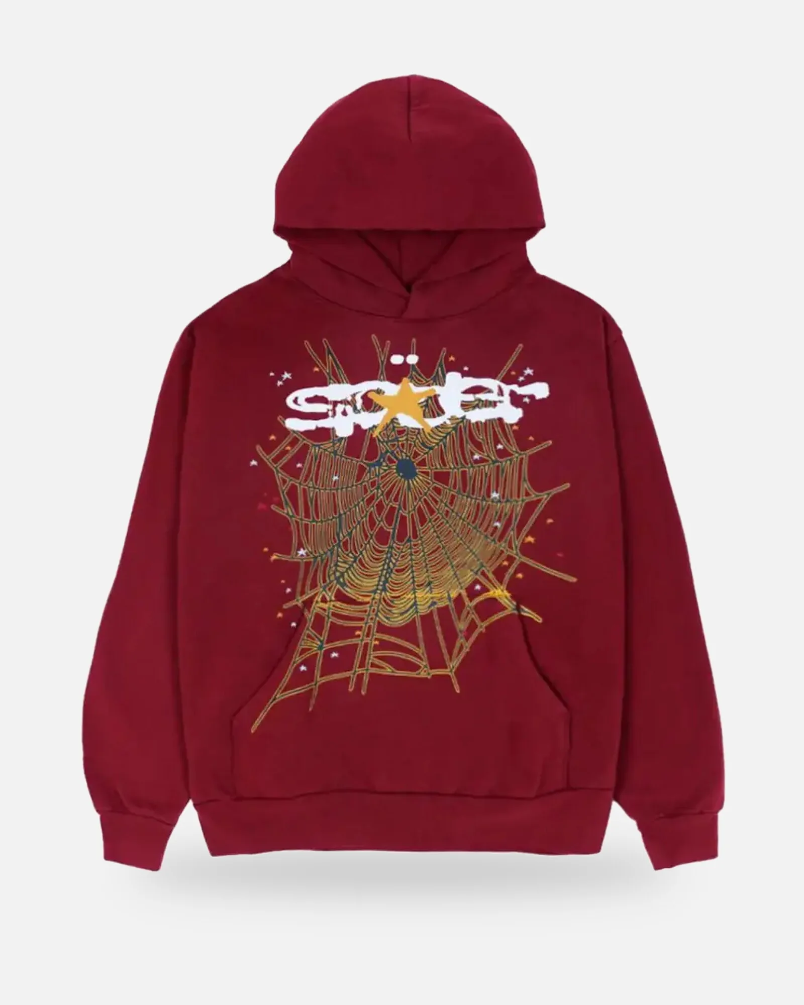 Spider Logo Tracksuit Maroon (framed) Spider Logo Tracksuit Maroon
