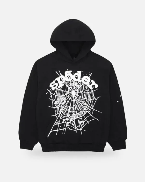 Spider OG Web Hoodie Black, view 2