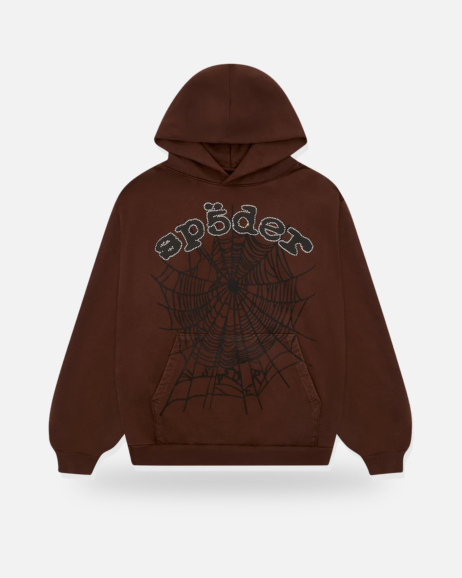 Oversized hoodie seen from the side so the dropped shoulder seam is visible
