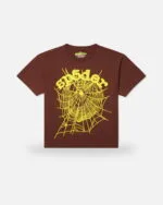 Spider OG Web T-Shirt Brown
