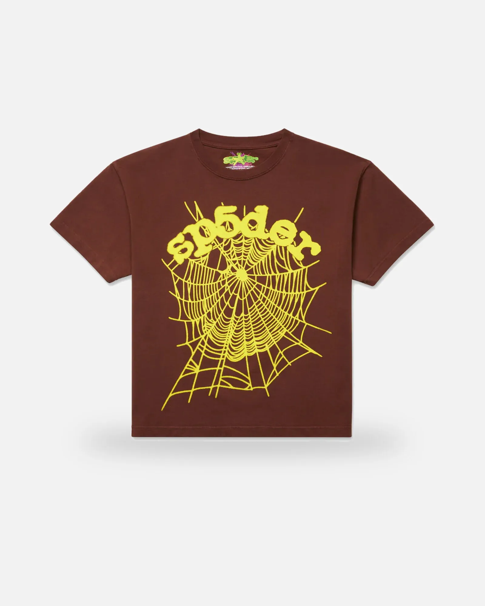 Spider OG Web T-Shirt Brown (framed) Spider OG Web T-Shirt Brown