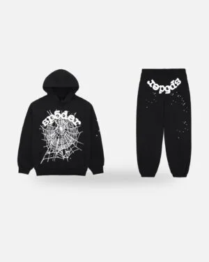 Spider OG Web Tracksuit Black, view 2