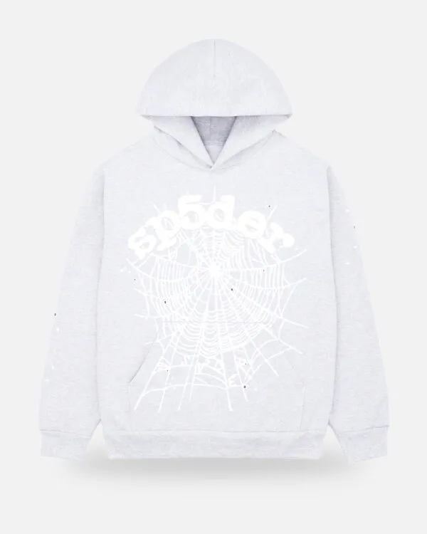 Spider OG Web Tracksuit Heather Gray - Heather Grey