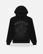 Spider OG Web V2 Phantom Hoodie Black, front view
