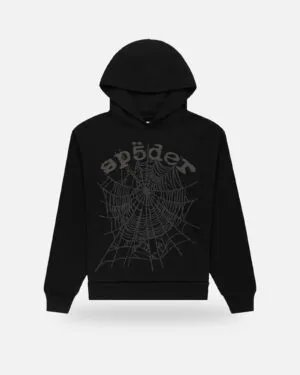Spider OG Web V2 Phantom Hoodie Black, front view
