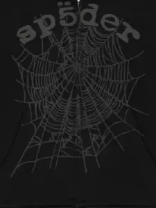 Spider Og Web V2 Phantom Hoodie Black, view 2
