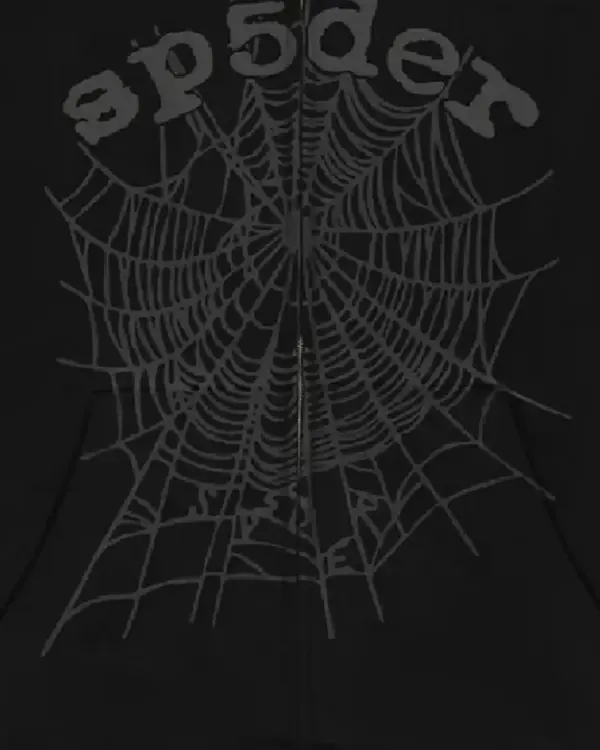 Spider Og Web V2 Phantom Hoodie Black, view 2