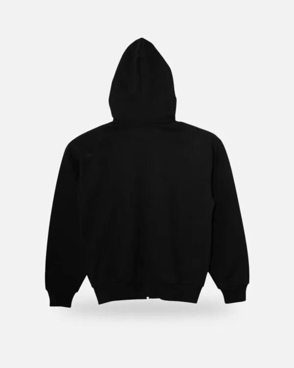 Spider OG Web V2 Rhinestone Zip Up Hoodie Black