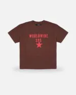 Spider Oversized SP5 T-Shirt Chocolate