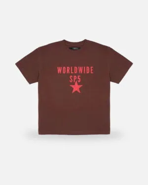Spider Oversized SP5 T-Shirt Chocolate