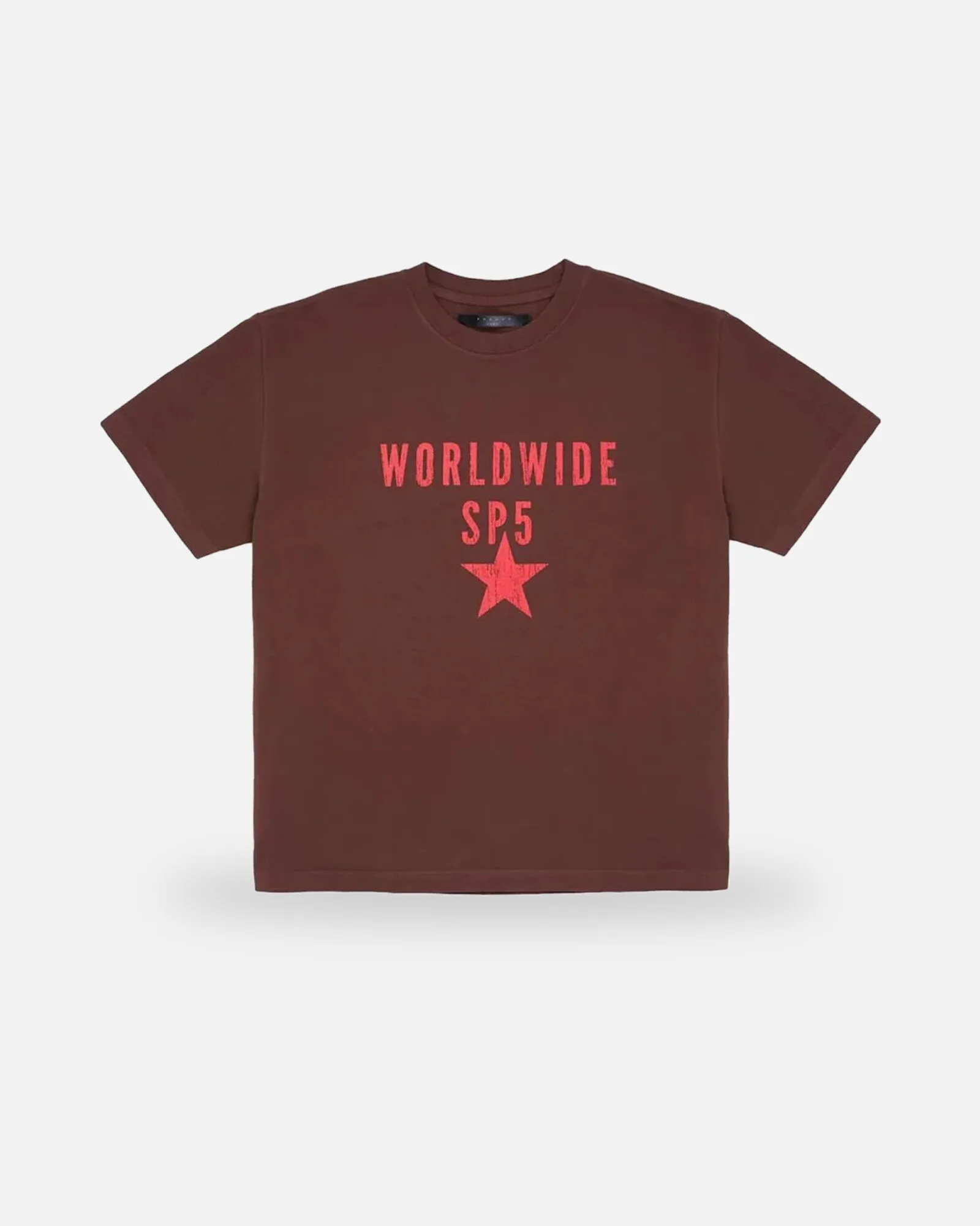 Spider Oversized SP5 T-Shirt Chocolate (framed) Spider Oversized SP5 T-Shirt Chocolate