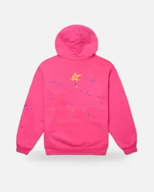 Spider Ponk V2 Hoodie Pink