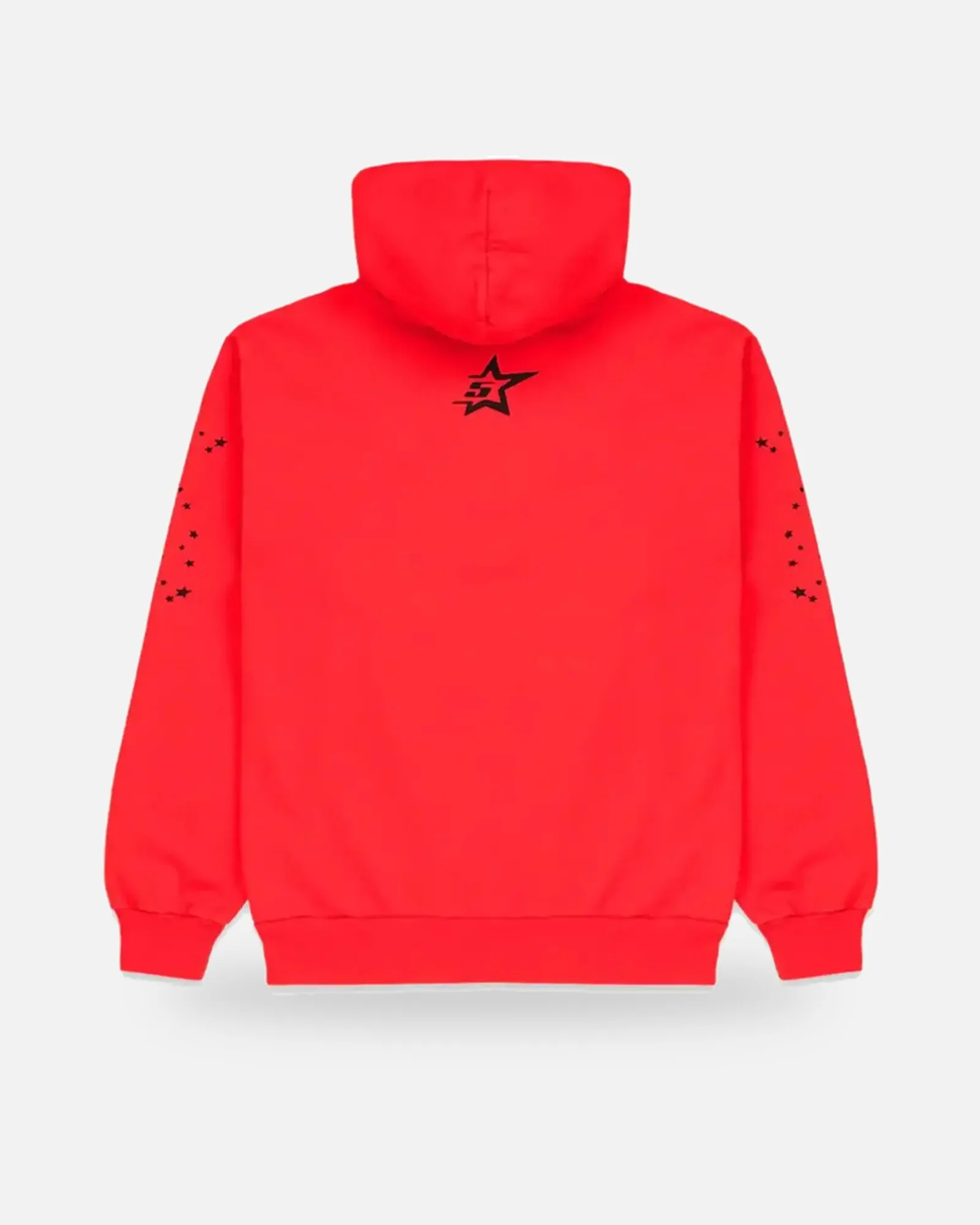 Spider Ponk V2 Hoodie Red (framed) Spider Ponk V2 Hoodie Red, front view