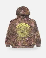 Spider Real Tree OG Web Hoodie Camo, front view