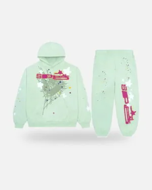 Spider SP5 Tracksuit Mint, view 2