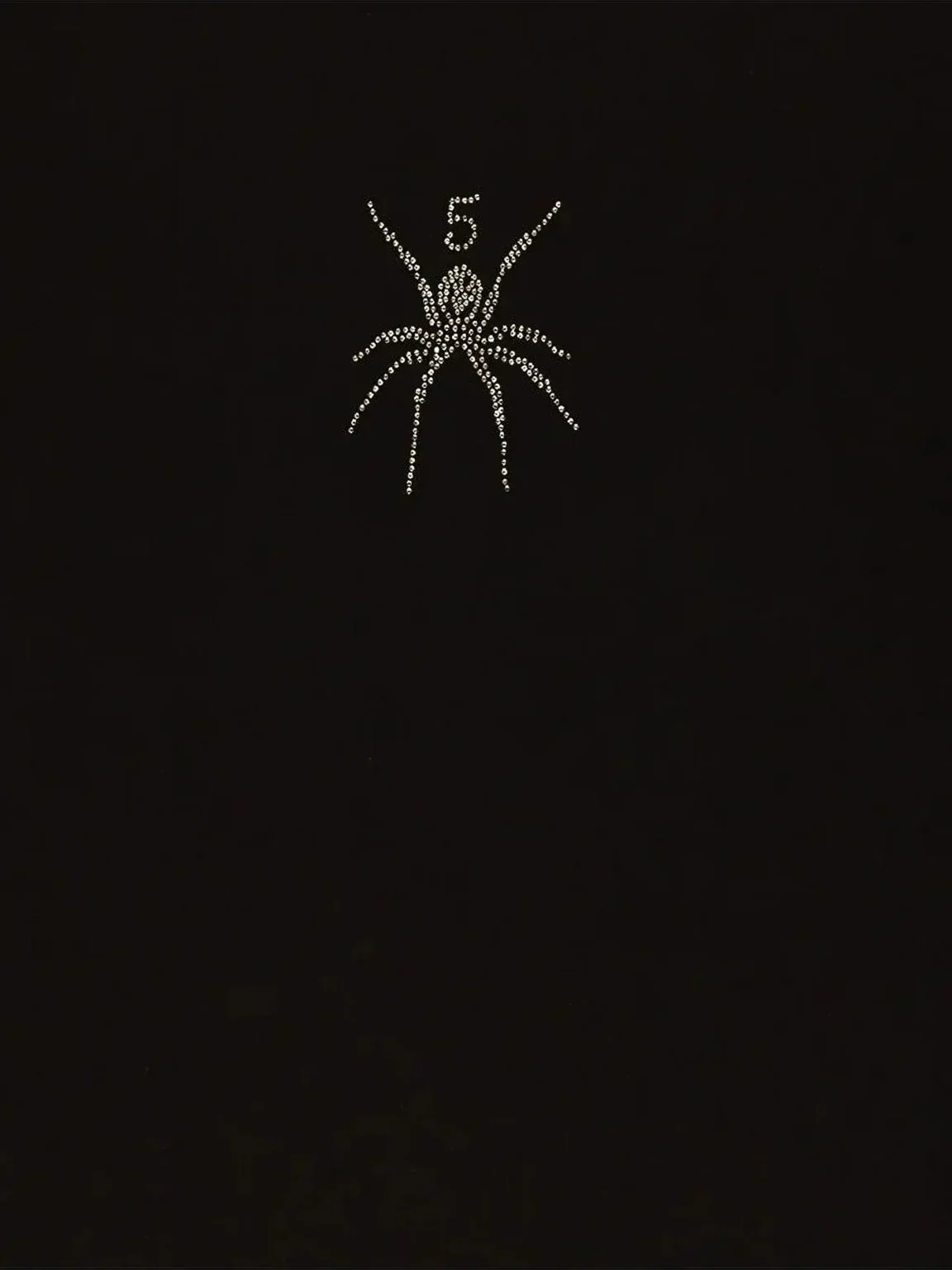 Spider Spider Embellished T-Shirt, front view Spider Spider Embellished T-Shirt, front view