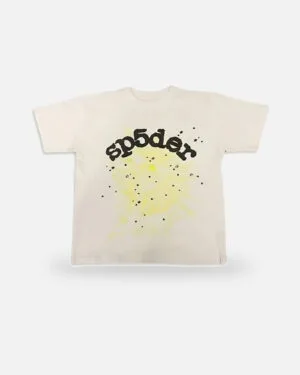 Spider Canada T-Shirt Beige, front view